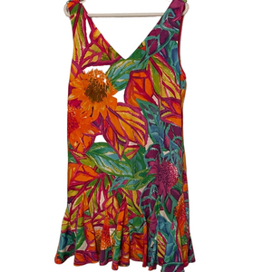 Lauren Ralph Lauren Multicolor Floral Dress Size 12